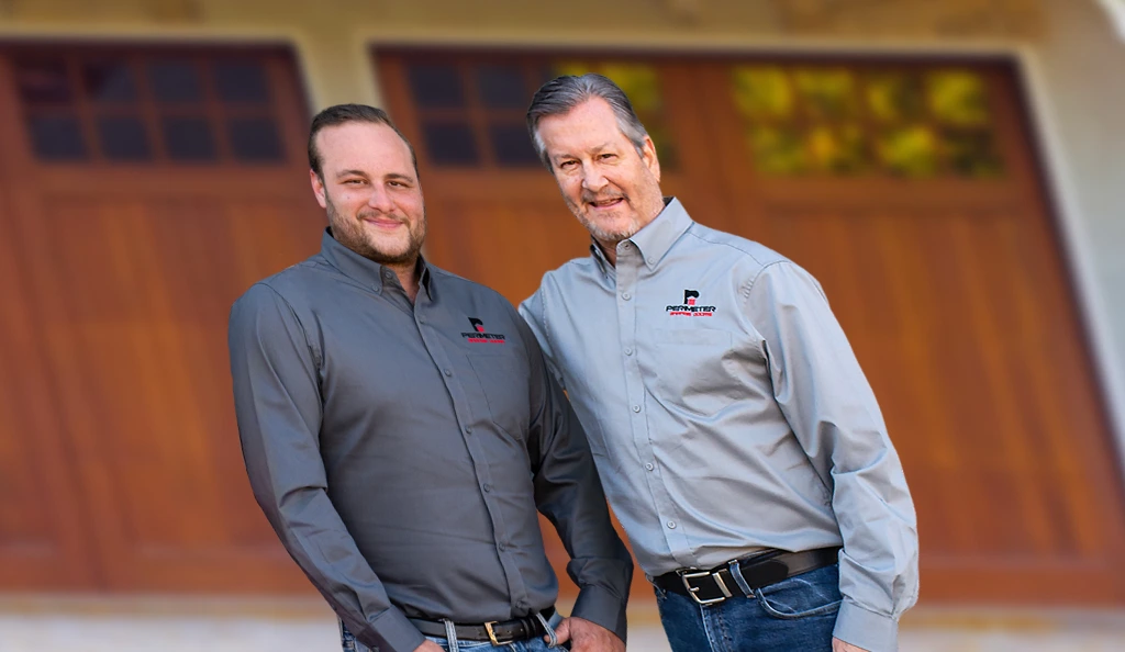 skewed perimeter garage door photo